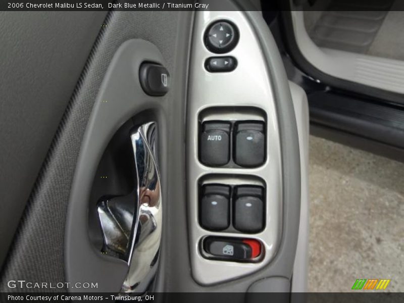 Dark Blue Metallic / Titanium Gray 2006 Chevrolet Malibu LS Sedan