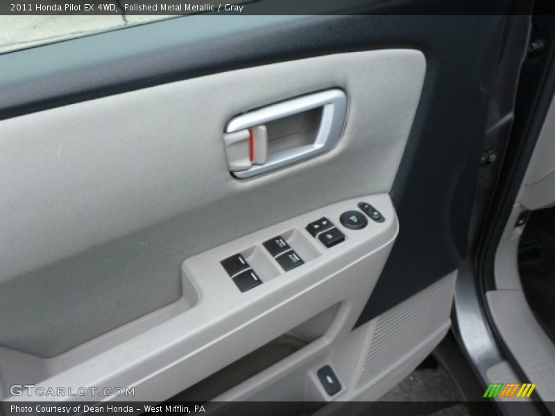 Polished Metal Metallic / Gray 2011 Honda Pilot EX 4WD