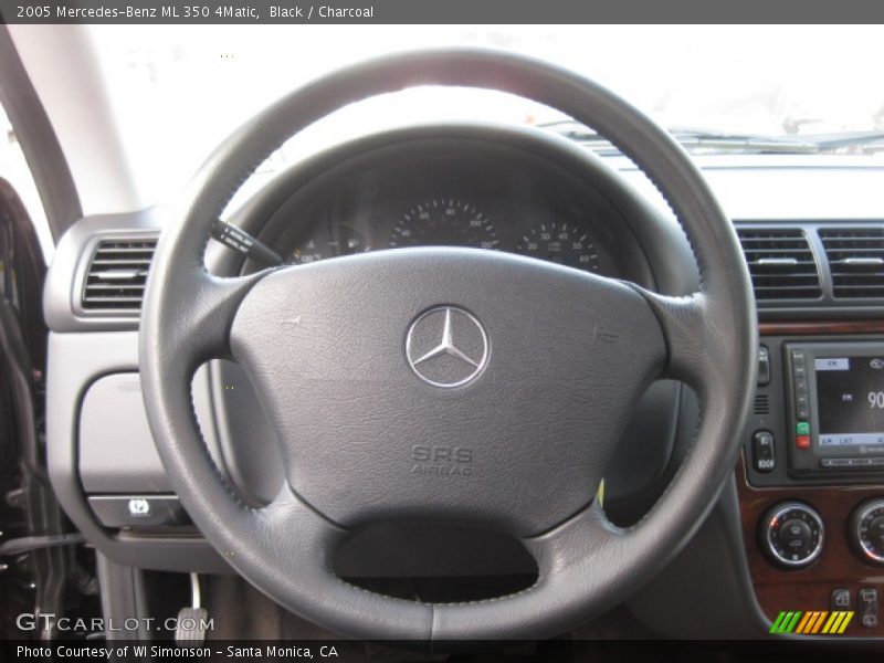 Black / Charcoal 2005 Mercedes-Benz ML 350 4Matic
