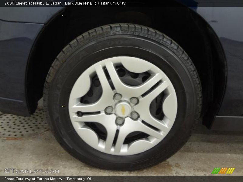 Dark Blue Metallic / Titanium Gray 2006 Chevrolet Malibu LS Sedan