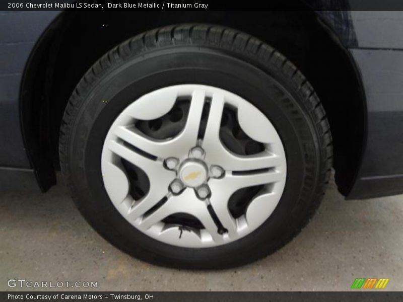 Dark Blue Metallic / Titanium Gray 2006 Chevrolet Malibu LS Sedan