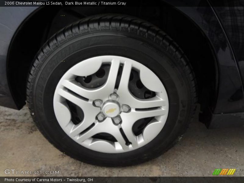 Dark Blue Metallic / Titanium Gray 2006 Chevrolet Malibu LS Sedan
