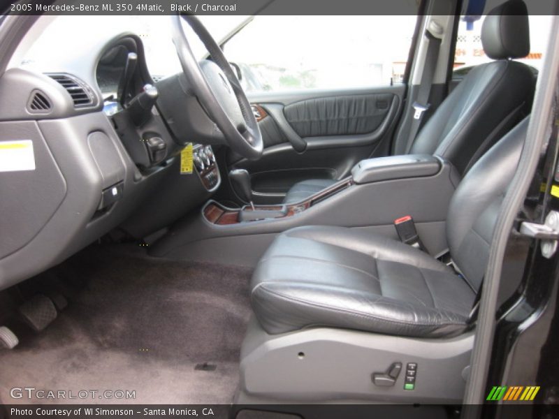 Black / Charcoal 2005 Mercedes-Benz ML 350 4Matic