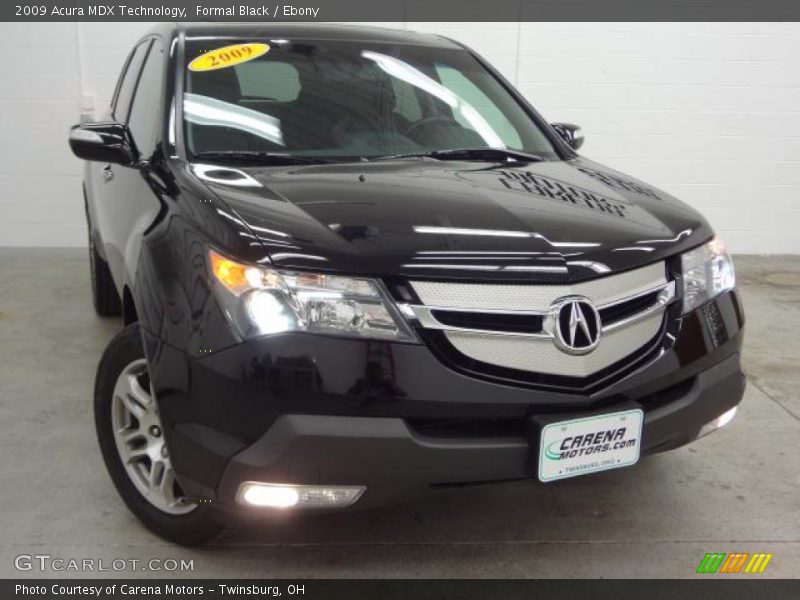 Formal Black / Ebony 2009 Acura MDX Technology