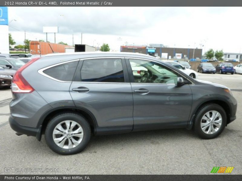 Polished Metal Metallic / Gray 2012 Honda CR-V EX-L 4WD