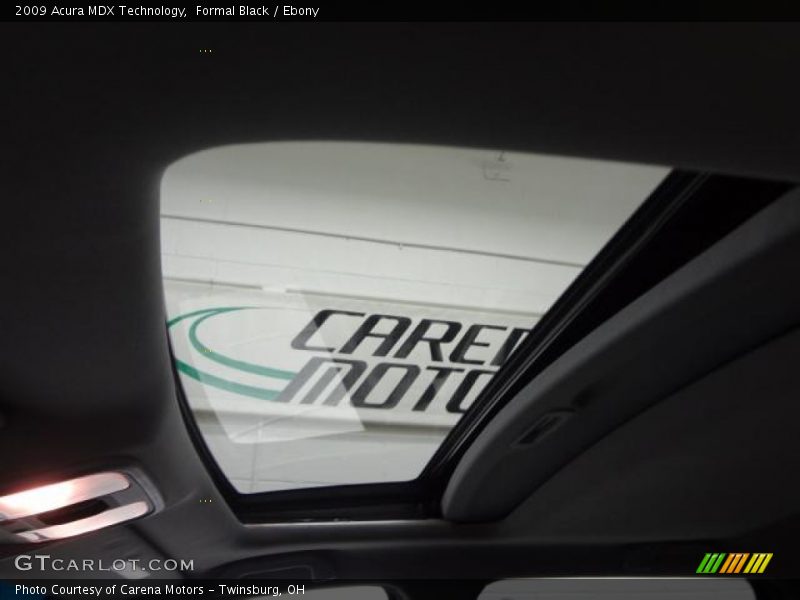 Formal Black / Ebony 2009 Acura MDX Technology