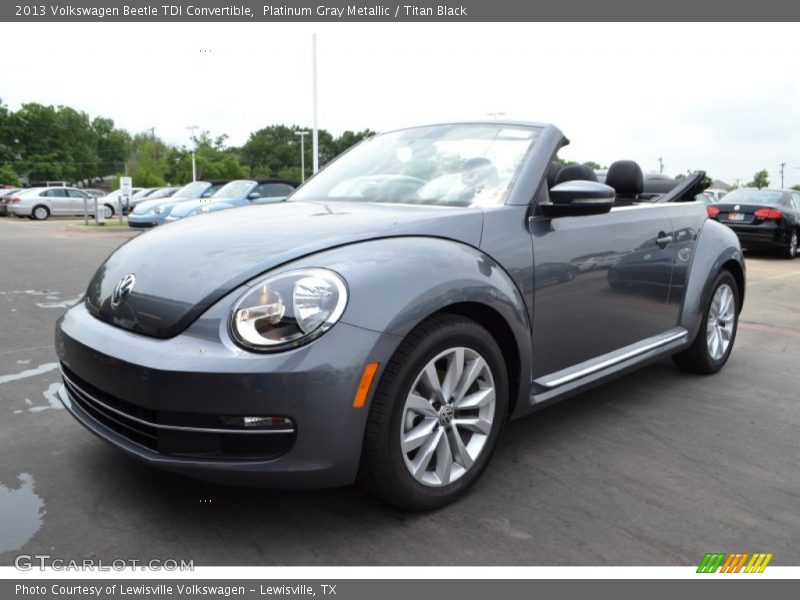 Front 3/4 View of 2013 Beetle TDI Convertible