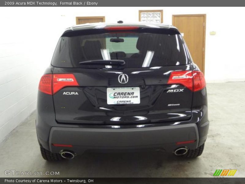 Formal Black / Ebony 2009 Acura MDX Technology