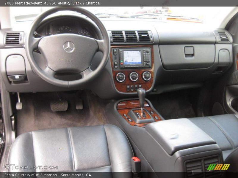 Black / Charcoal 2005 Mercedes-Benz ML 350 4Matic