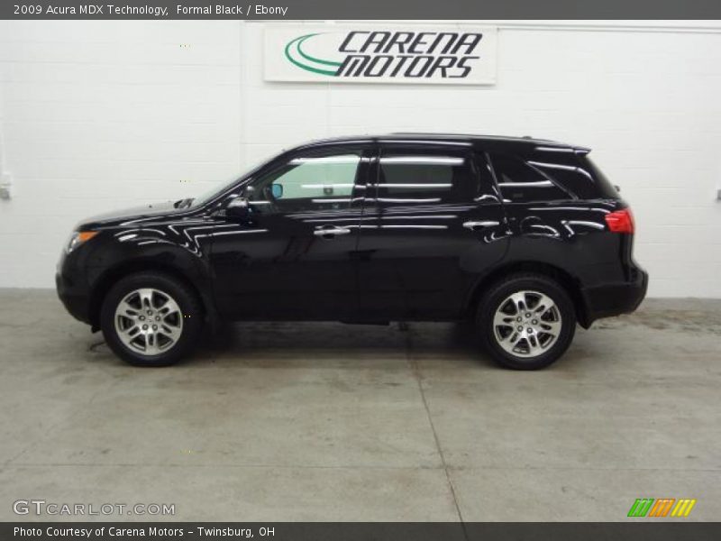Formal Black / Ebony 2009 Acura MDX Technology