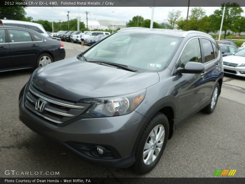 Polished Metal Metallic / Gray 2012 Honda CR-V EX-L 4WD