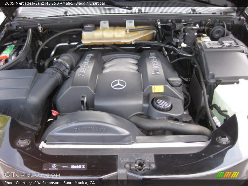 Black / Charcoal 2005 Mercedes-Benz ML 350 4Matic