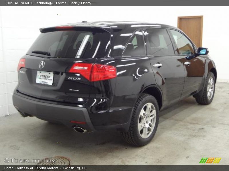 Formal Black / Ebony 2009 Acura MDX Technology