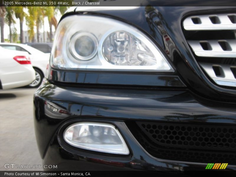 Black / Charcoal 2005 Mercedes-Benz ML 350 4Matic