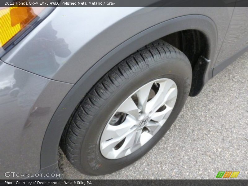 Polished Metal Metallic / Gray 2012 Honda CR-V EX-L 4WD