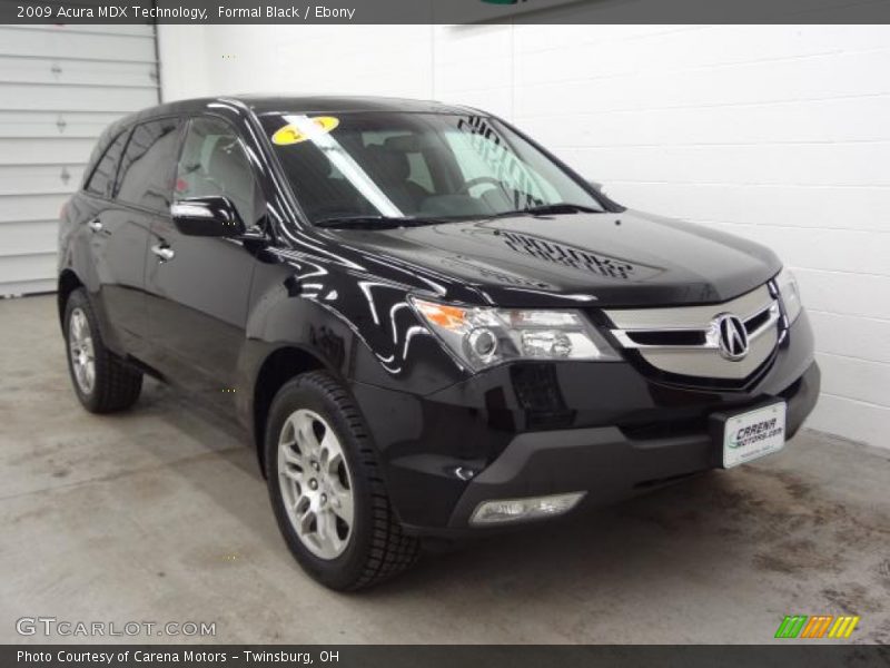 Formal Black / Ebony 2009 Acura MDX Technology