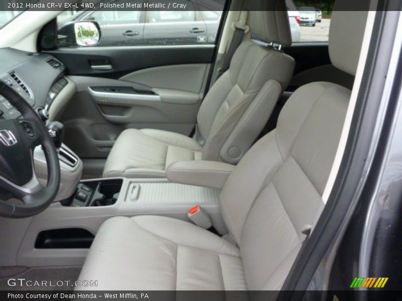 Polished Metal Metallic / Gray 2012 Honda CR-V EX-L 4WD