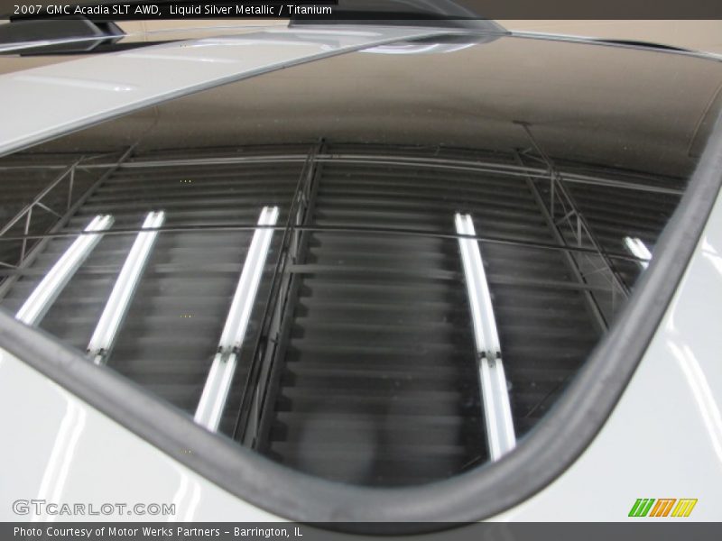 Liquid Silver Metallic / Titanium 2007 GMC Acadia SLT AWD