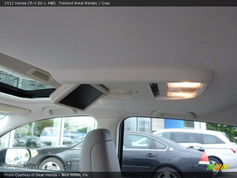 Polished Metal Metallic / Gray 2012 Honda CR-V EX-L 4WD