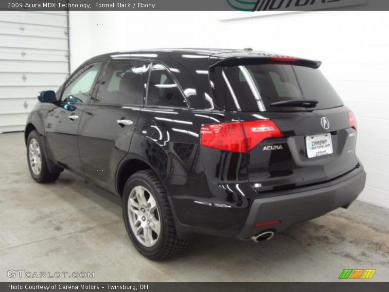 Formal Black / Ebony 2009 Acura MDX Technology