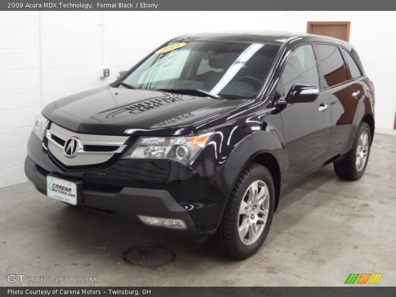 Formal Black / Ebony 2009 Acura MDX Technology