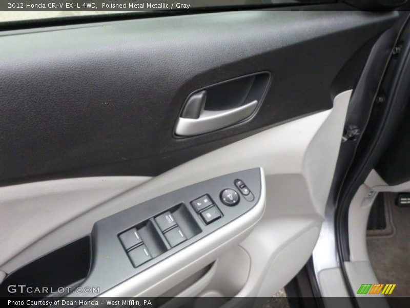 Polished Metal Metallic / Gray 2012 Honda CR-V EX-L 4WD