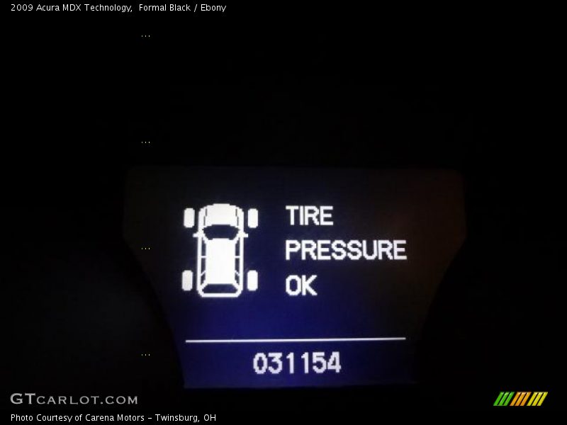 Formal Black / Ebony 2009 Acura MDX Technology