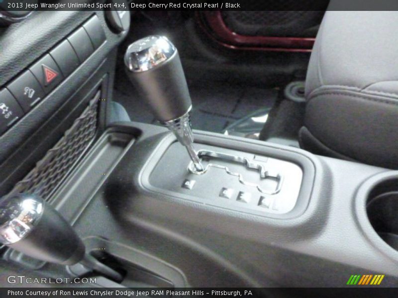 Deep Cherry Red Crystal Pearl / Black 2013 Jeep Wrangler Unlimited Sport 4x4