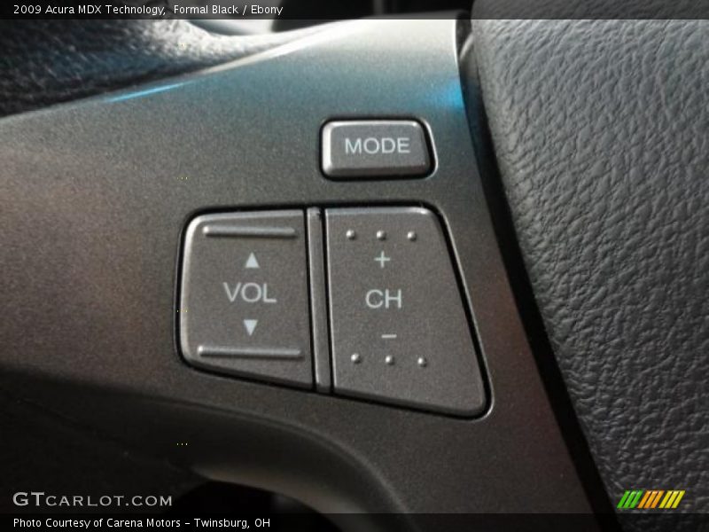 Formal Black / Ebony 2009 Acura MDX Technology
