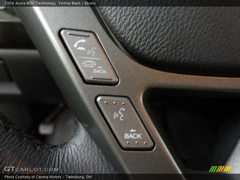 Formal Black / Ebony 2009 Acura MDX Technology