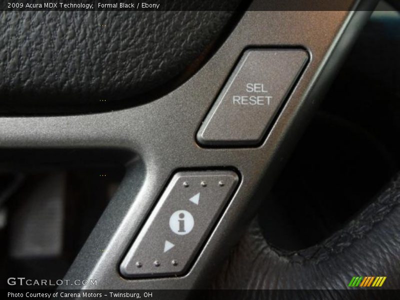 Formal Black / Ebony 2009 Acura MDX Technology
