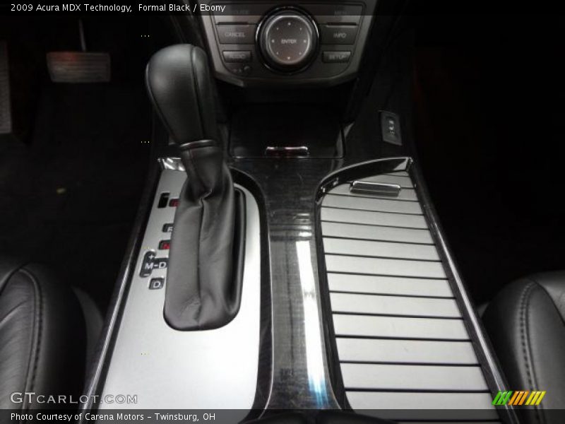 Formal Black / Ebony 2009 Acura MDX Technology