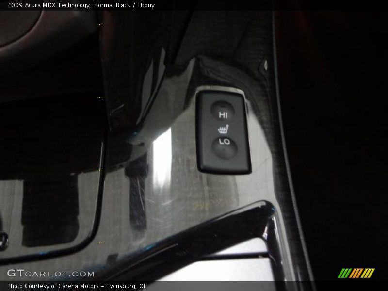Formal Black / Ebony 2009 Acura MDX Technology