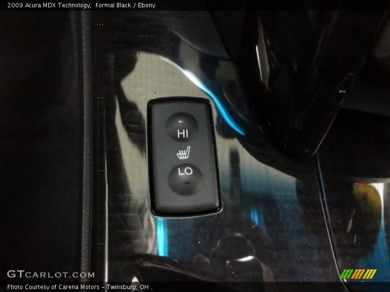 Formal Black / Ebony 2009 Acura MDX Technology