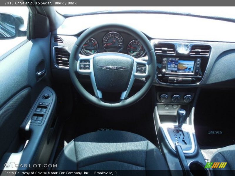 Black / Black 2013 Chrysler 200 S Sedan