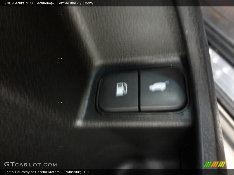 Formal Black / Ebony 2009 Acura MDX Technology
