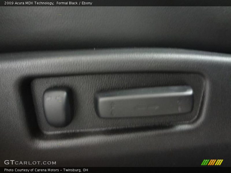 Formal Black / Ebony 2009 Acura MDX Technology