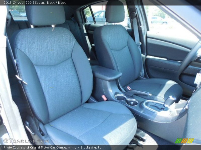 Black / Black 2013 Chrysler 200 S Sedan