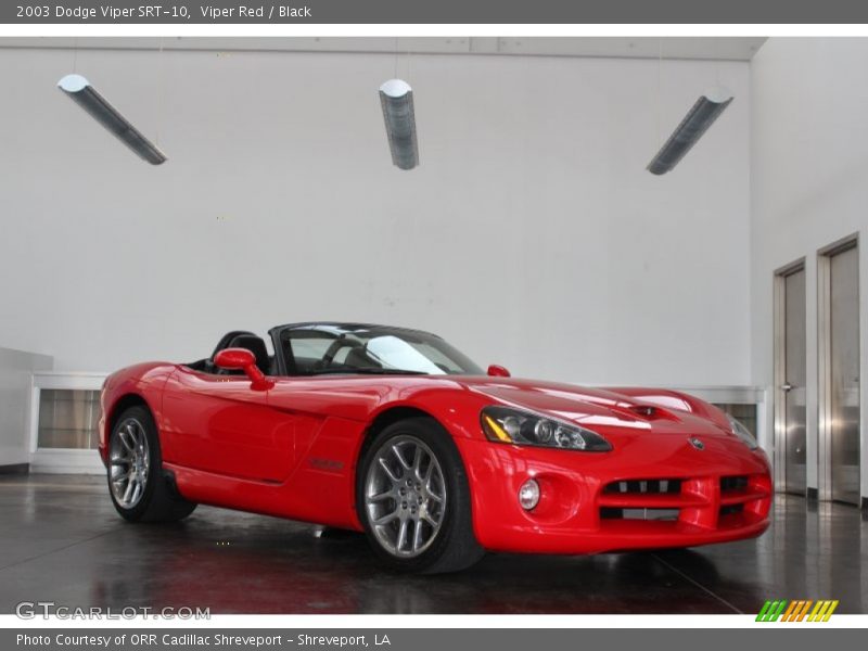 Viper Red / Black 2003 Dodge Viper SRT-10