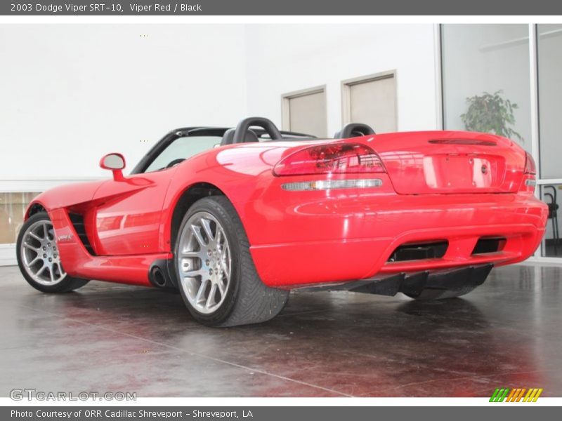  2003 Viper SRT-10 Viper Red