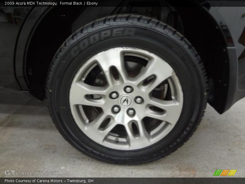 Formal Black / Ebony 2009 Acura MDX Technology