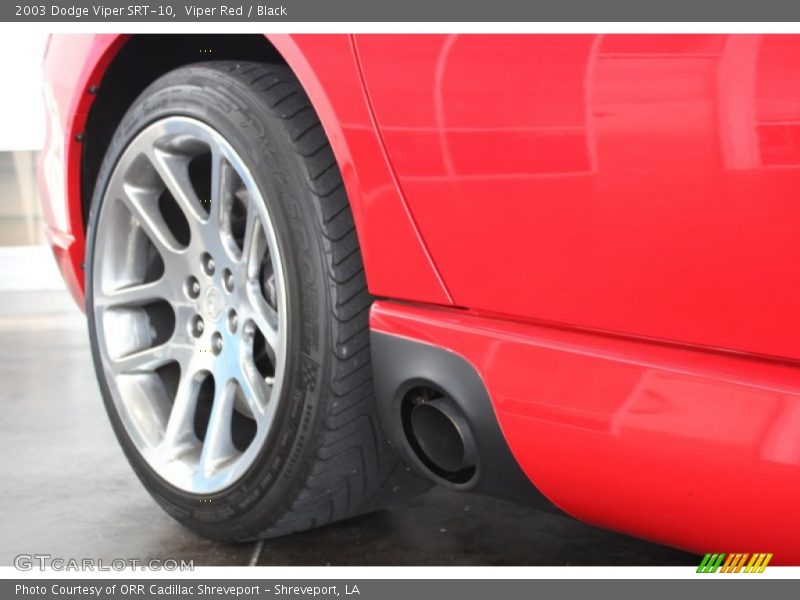 Exhaust of 2003 Viper SRT-10