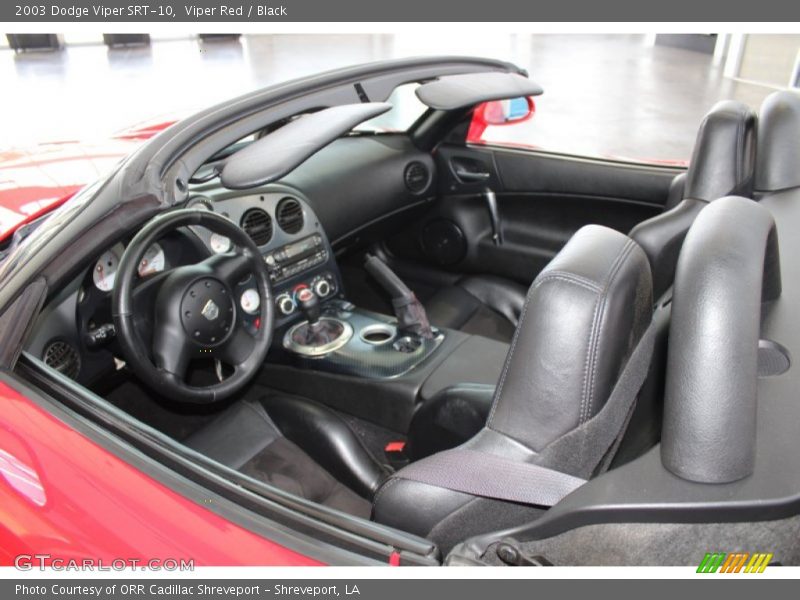  2003 Viper SRT-10 Black Interior