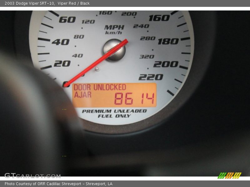  2003 Viper SRT-10 SRT-10 Gauges