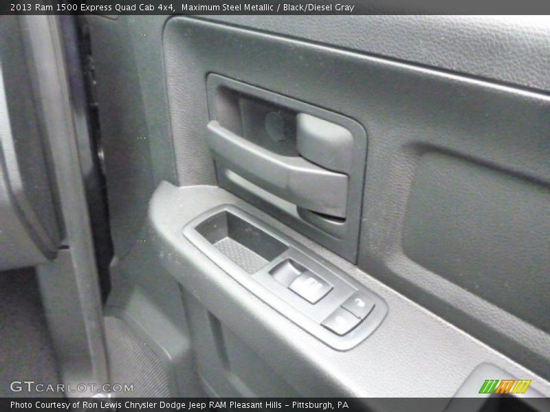 Maximum Steel Metallic / Black/Diesel Gray 2013 Ram 1500 Express Quad Cab 4x4