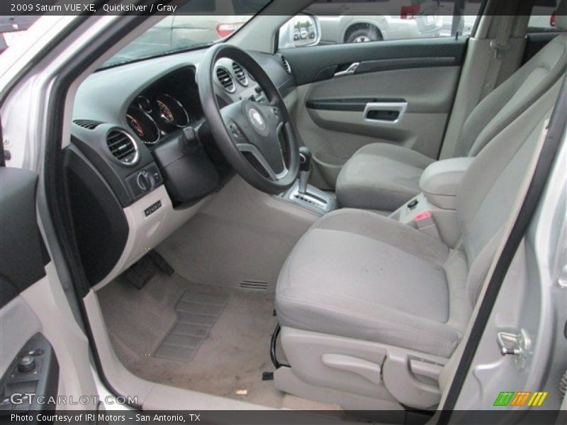  2009 VUE XE Gray Interior