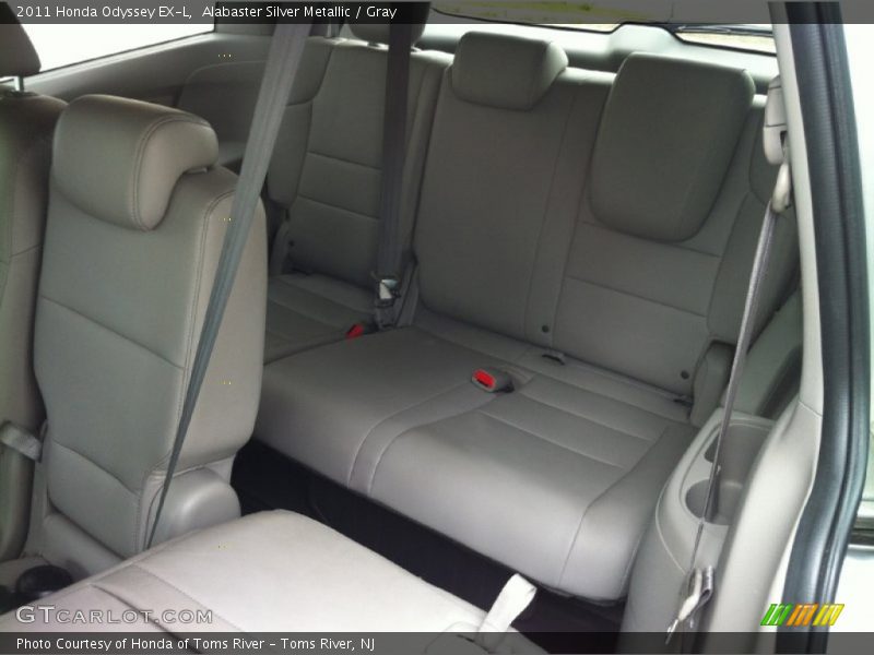Alabaster Silver Metallic / Gray 2011 Honda Odyssey EX-L