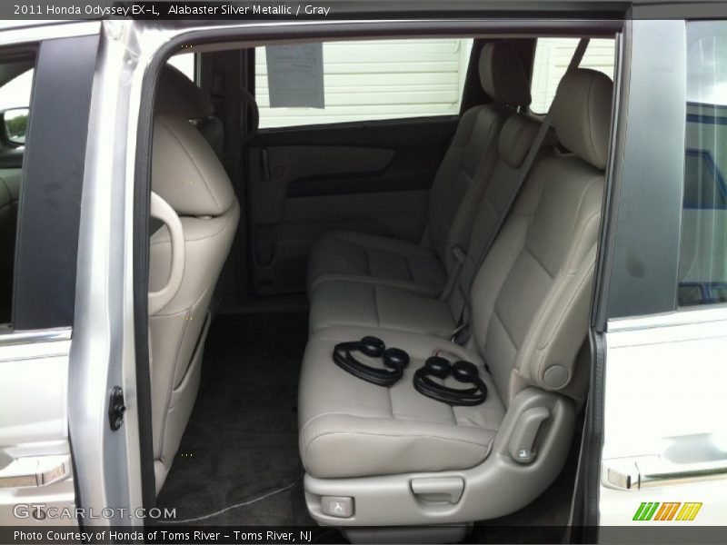 Alabaster Silver Metallic / Gray 2011 Honda Odyssey EX-L