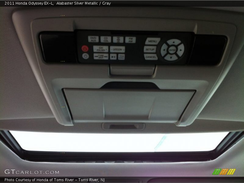 Alabaster Silver Metallic / Gray 2011 Honda Odyssey EX-L