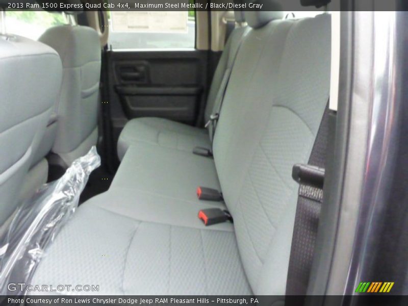 Maximum Steel Metallic / Black/Diesel Gray 2013 Ram 1500 Express Quad Cab 4x4